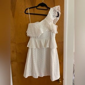 Lilly Pulitzer Josey white one shoulder dress